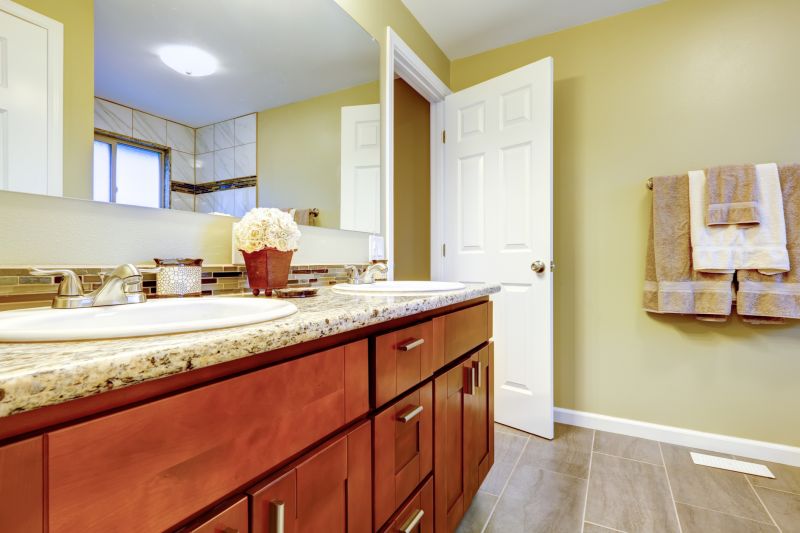 Bathroom Cabinet Installation