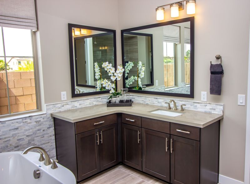 Bathroom Cabinet Installation