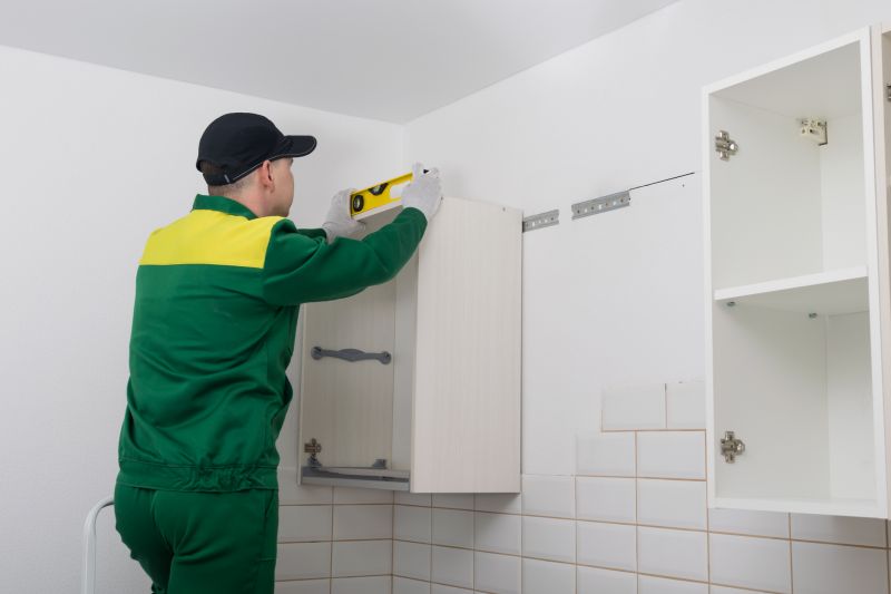 Bathroom Cabinet Installation